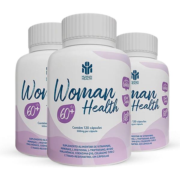 Kit Woman Health 60+ 360 Cápsulas